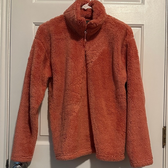 Eddie Bauer Warm Coral Fleece Jacket - Picture 1 of 7